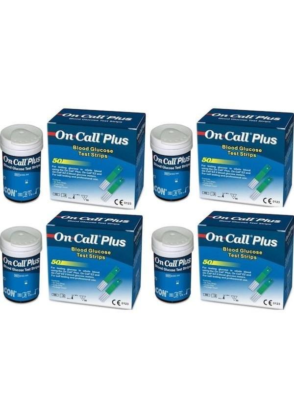 On Call Plus Kan Şeker Ölçüm Çubuğu 200 Adet - Image 1