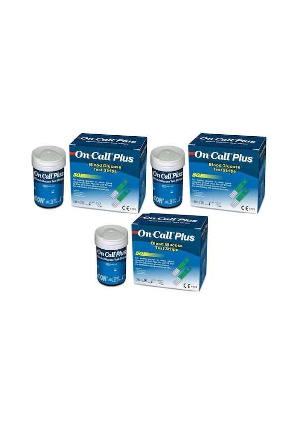 On Call Plus Kan Şeker Ölçüm Çubuğu 150 Adet - Image 1