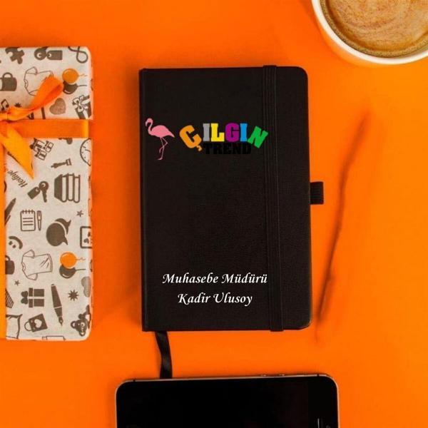 Kurumsal Firmalara Özel Tasarımlı Hediye Deri Not Defteri - Image 1