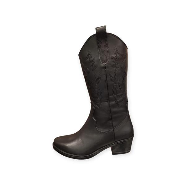 VENÜS 25440005K TOPUKLU WESTERN DERİ KADIN ÇİZME - Image 1