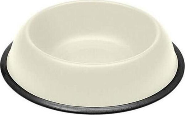 Ferplast Mıra Kc 80 Kaymaz Tabanlı Plastik Köpek Mama ve Su Kabı Beyaz 2500 Ml - Image 1