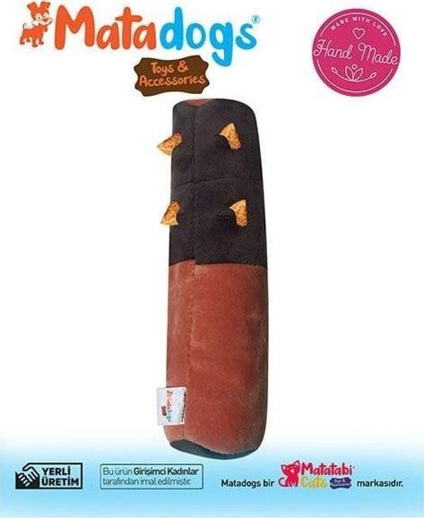 Mata Dogs Rull Rulo Şekilli Köpek Oyuncağı 22 Cm - Image 1