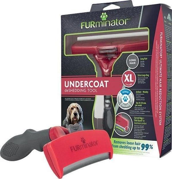 Furminator Giant Longhair Uzun Tüylü Köpek Tüy Tarağı Xlarge 14.5 Cm - Image 1