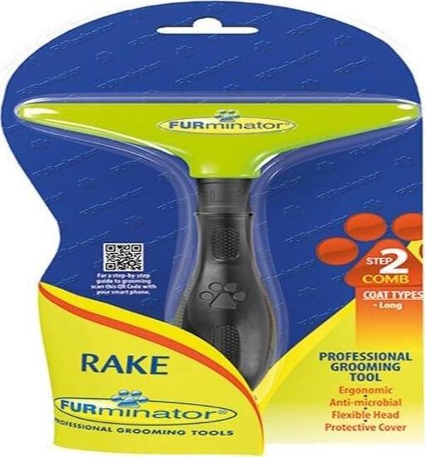 Furminator Rake Kedi ve Köpek Kıtık Açıcı Tüy Tarağı - Image 1
