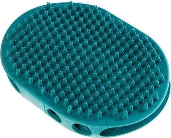 Gimdog Çift Taraflı Kedi ve Köpek Tüy Tarama Fırçası Oval 11.5x15 Cm - Image 1