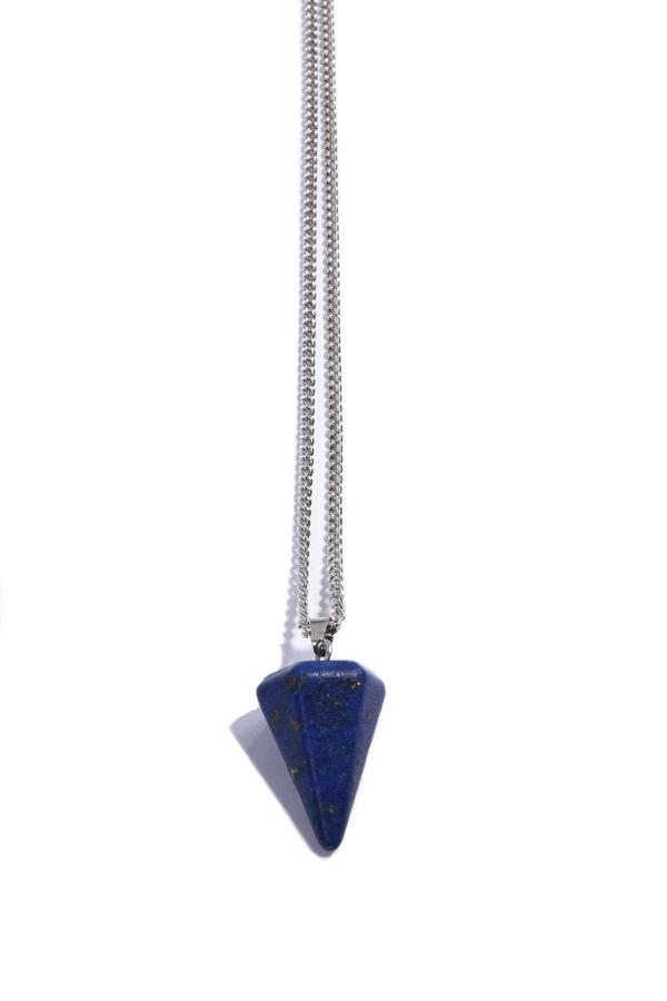 Taşmeran Lapis Lazuli Doğaltaş Pandül Kolye Tky0004 - Image 1