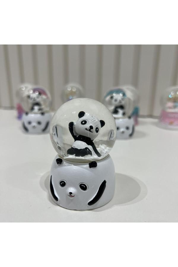 Taşmeran Panda Işıklı Mini Boy Kar Küresi Tky0388 - Image 1