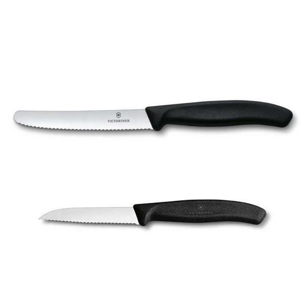 Victorinox 2li Set 11 CM Tırtıklı - 8 CM Tırtıklı Sebze Meyve Bıçağı - Image 1