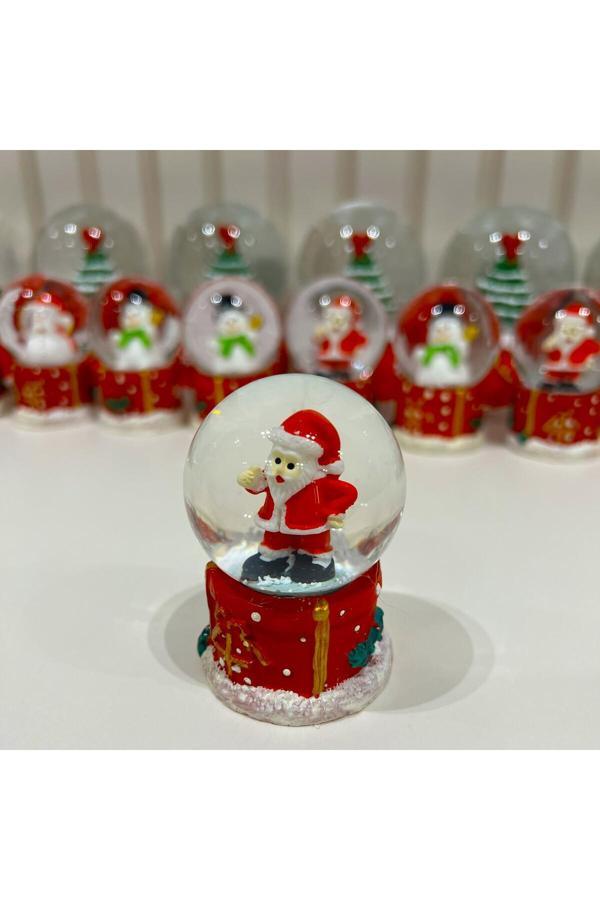 Taşmeran Noel Baba Mini Boy Kar Küresi Tky0393 - Image 1
