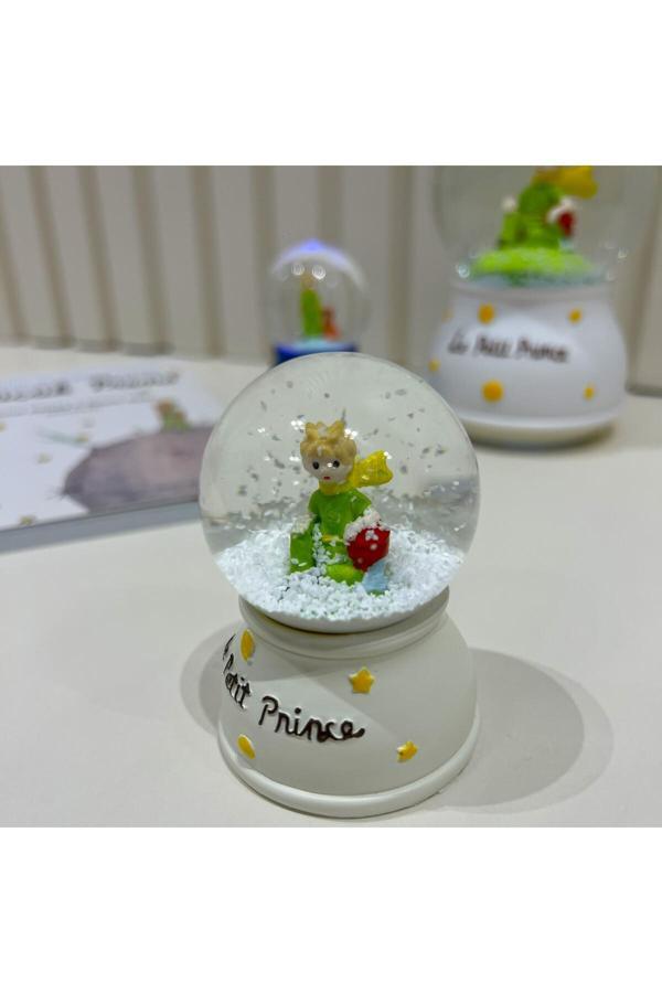 Taşmeran Küçük Prens Işıklı Mini Boy Kar Küresi - Image 1