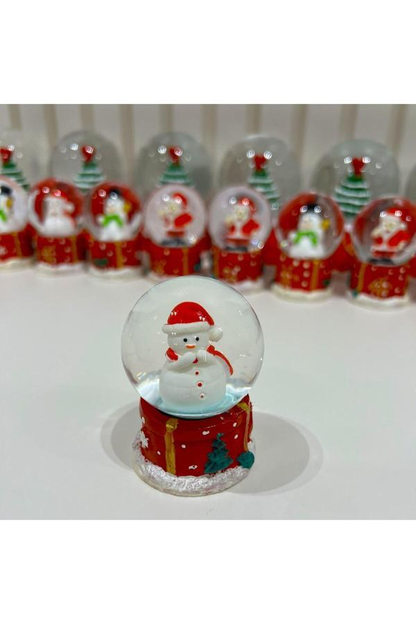 Taşmeran Kardan Adam Mini Boy Kar Küresi Tky0391 - Image 1