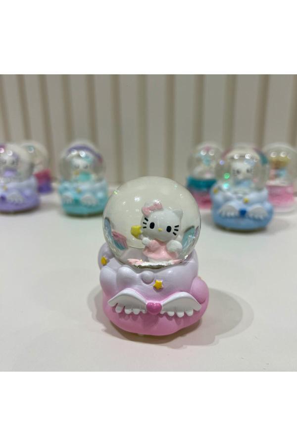 Taşmeran Hello Kitty Işıklı Mini Boy Kar Küresi Tky0382 - Image 1