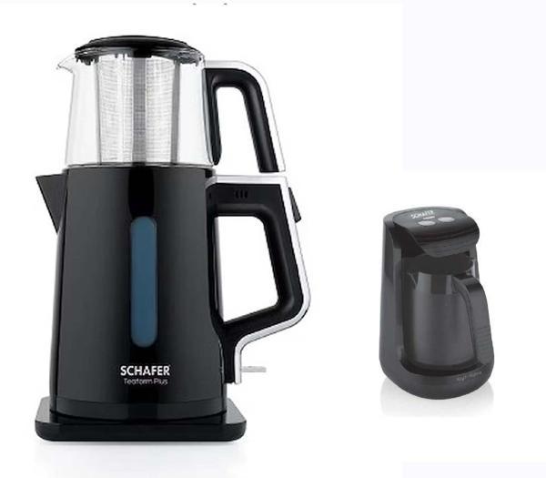 Schafer Elektrikli Çay Makinesi Ve Schafer Türk Kahve Makinesi - Image 1