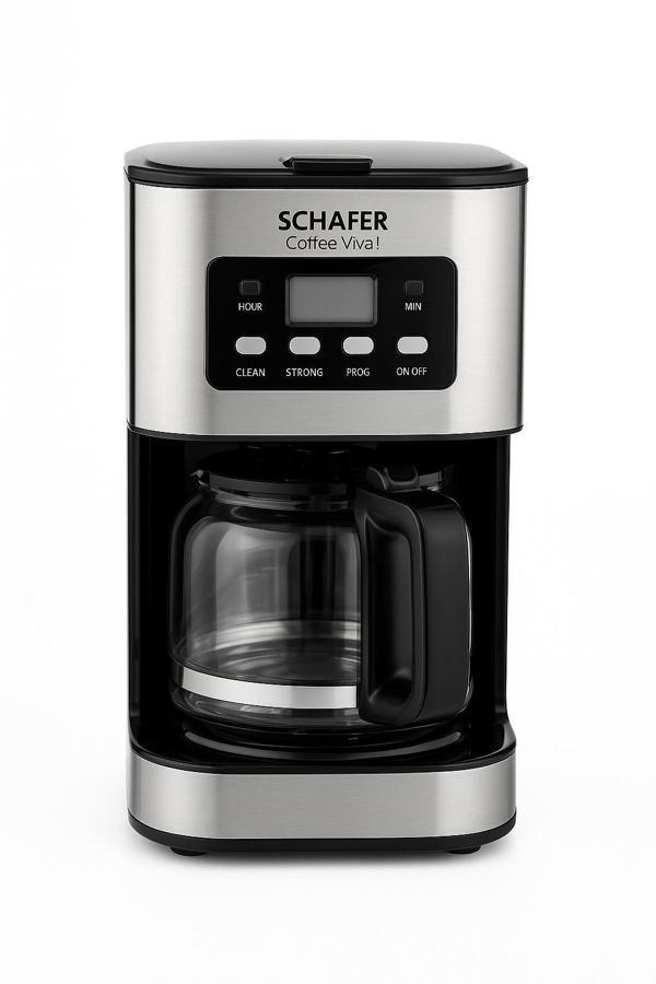 Schafer Coffee Viva Filtre Kahve Makinesi İnox - Image 1