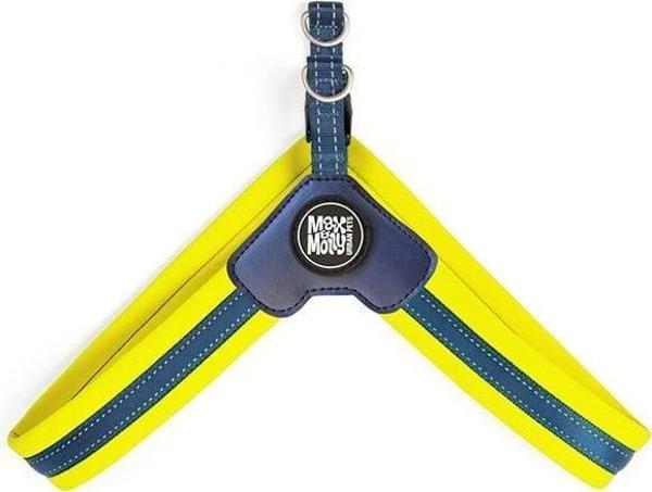 Max & Molly Q-Fit Matrix Köpek Göğüs Tasması Medium Sarı 50-56 Cm - Image 1