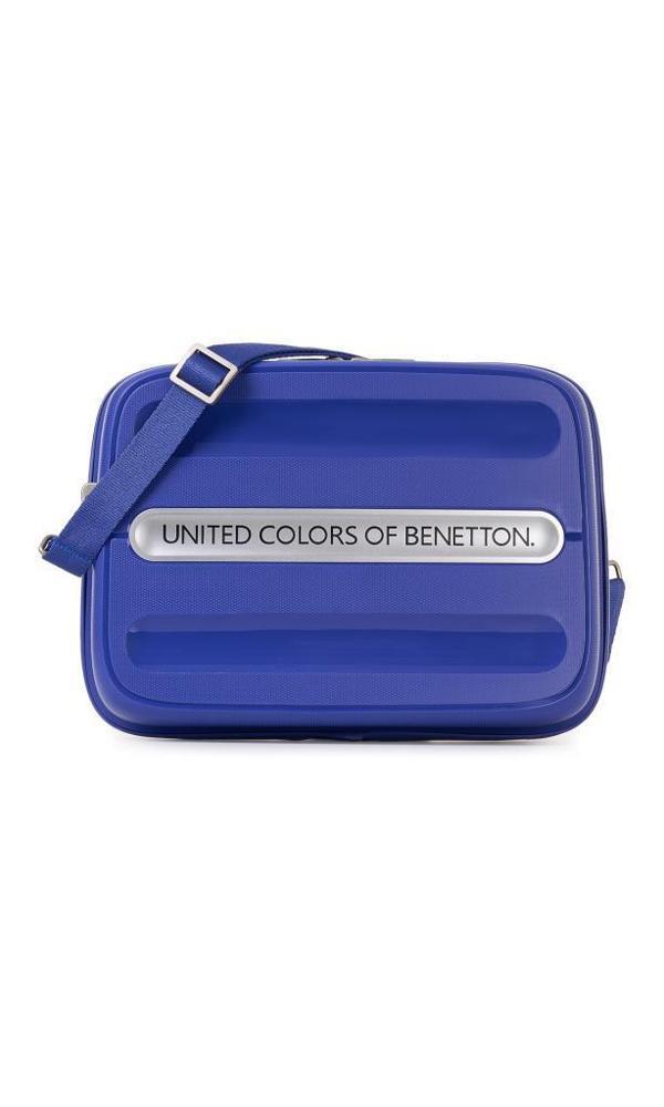 Benetton Seyahat Kozmetik Çantası Valiz Uyumlu Mavi 14BNTMKY1000-M - Image 1