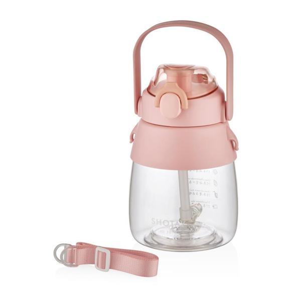 Shotay Hippo Tritan Su Matarası Pembe 1050Ml - Image 1