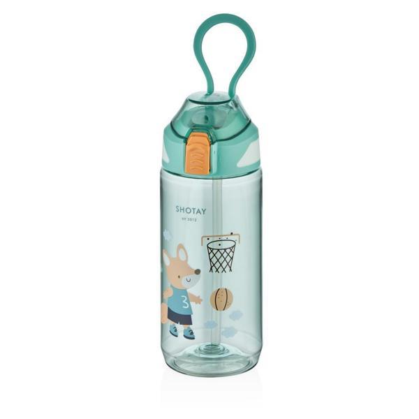 Shotay Çocuk Su Matarası Tritan Yeşil 570Ml - Image 1