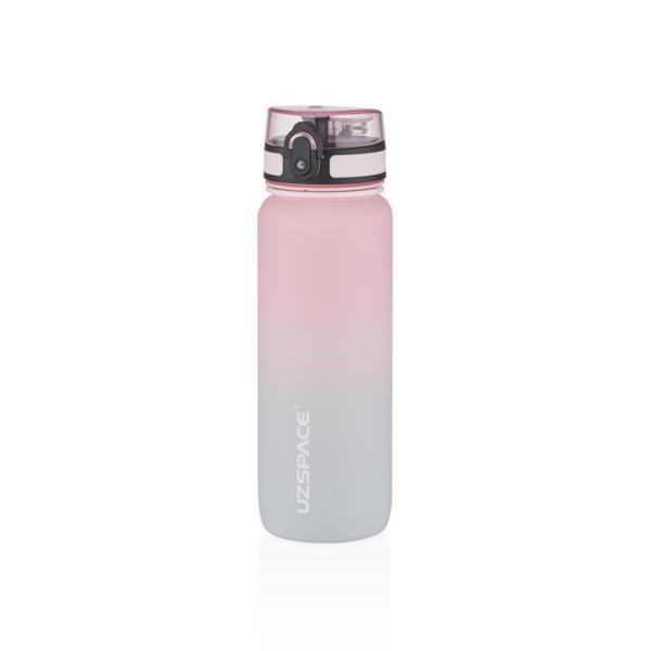 Uzspace Tritan Su Matarası 800Ml Pembe Gri - Image 1