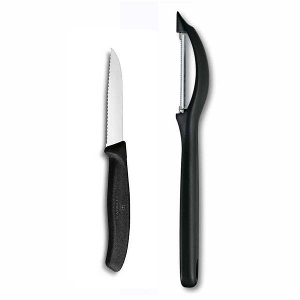 Victorinox Domates Soyacağı - 8 CM Sivri Uçlu Tırtıklı Sebze Meyve Bıçağı - Image 1