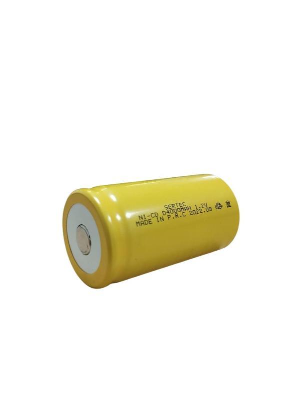 Büro Ev Ofis için Başsız/FlatHead 1.2V 4000MAH-D Maksi Ni-CD Şarjlı Pil - Image 1
