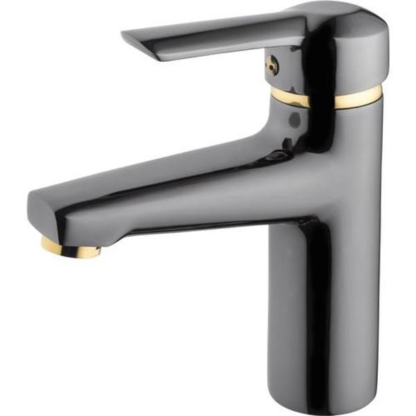 Foma Vista Perla Yüksek Lavabo Bataryası İnci Siyah 1022Vp 8699478840021 - Image 1