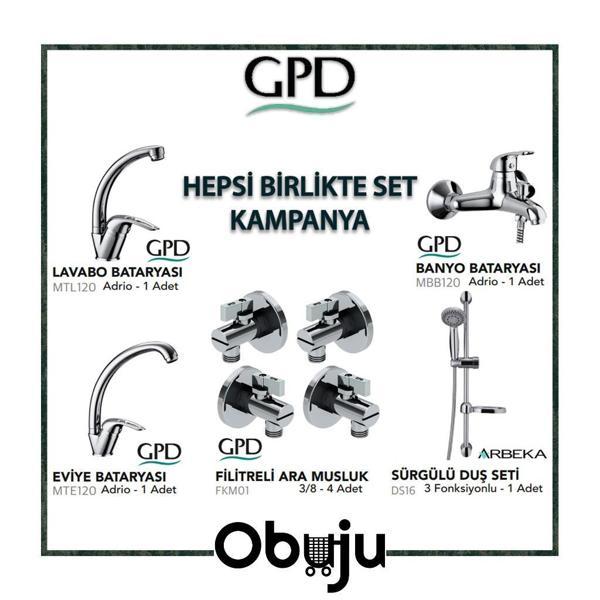 GPD Adrio Armatür Seti 8 Parça - Image 1