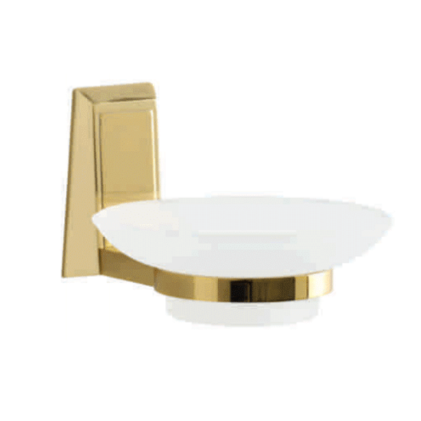 Damla Banyo Piramit Sabunluk Komple Gold Altın 0003751Au 8699421215494 - Image 1