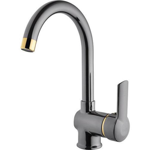 Foma Vista Perla Lavabo Bataryası İnci Siyah 1024Vp 8699478840045 - Image 1