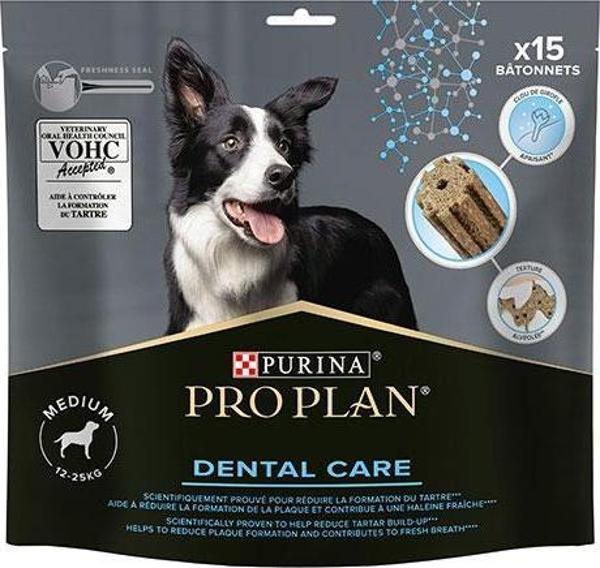 Pro Plan Dental Care Orta Irk Köpek Ödül Maması 345 Gr - Image 1
