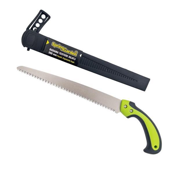 Spring Garden Kalın Diş Budama Testeresi Kılıflı 300 mm - Image 1
