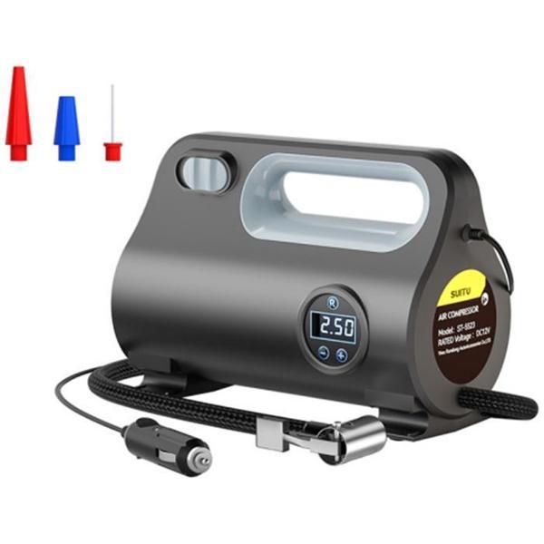 Zhltools ST-5523 LED Işıklı Taşınabilir Hava Pompası Kompresör Araç Lastik Şişirme Makinesi - Image 1