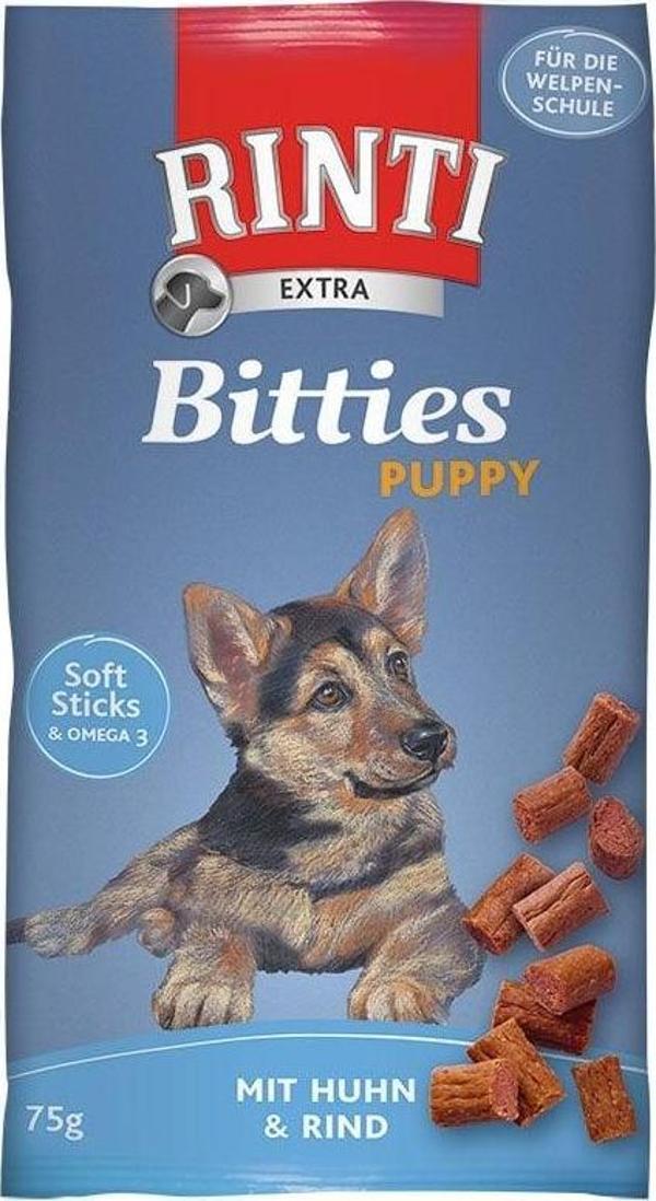 Rinti Extra Tavuk ve Sığır Etli Yavru Köpek Ödül Maması 75 Gr - Image 1
