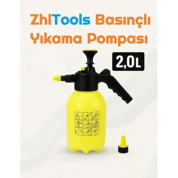 Zhltools Basınçlı Araç Yıkama Pompası 2 Litre - Image 1
