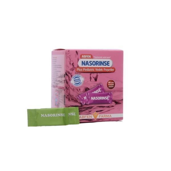 Abfen Nasorinse Plus Pediatric Yedek Poşetler Yüksek Hacimli Nazal Yıkama 50’li - Image 1