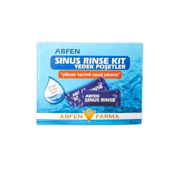 Abfen Sinus Rinse Kit Yedek Poşetler Yüksek Hacimli Nazal Yıkama 50’li - Image 1