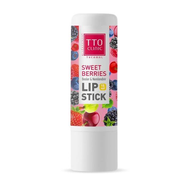 TTO Clinic Thermal SPF15+ Lip Stick 5 gr - Tatlı Meyveler - Image 1