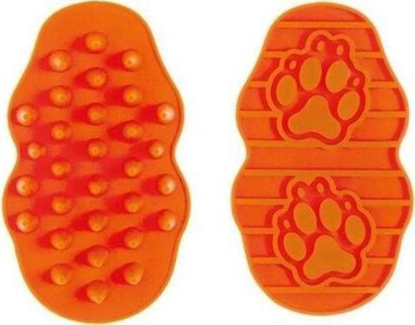 İmac Termoplastik Kauçuk Fırça Peluş Köpek Oyuncağı 13x7.5 Cm - Image 1