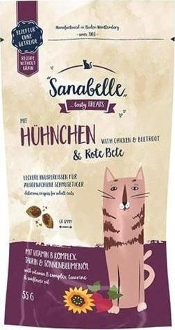 Sanabelle Crispies Tavuklu ve Pancarlı Kedi Ödül Maması 55 Gr - Image 1