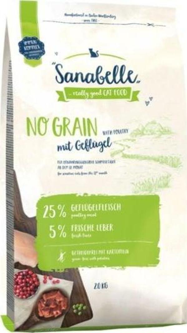 Sanabelle Tahılsız Kümes Hayvanlı Yetişkin Kedi Maması 2 Kg - Image 1