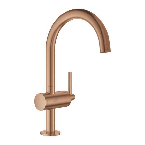 Grohe Lavabo Bataryası Atrio L Boyut Brushed Warm Sunset – 24362DL0 - Image 1