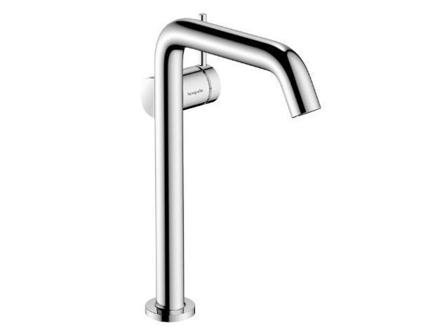 Hansgrohe Tecturis S  Tek kollu lavabo bataryası 240 Fine CoolStart EcoSmart+, itmeli açılır gider setine sahip lavabola - Image 1
