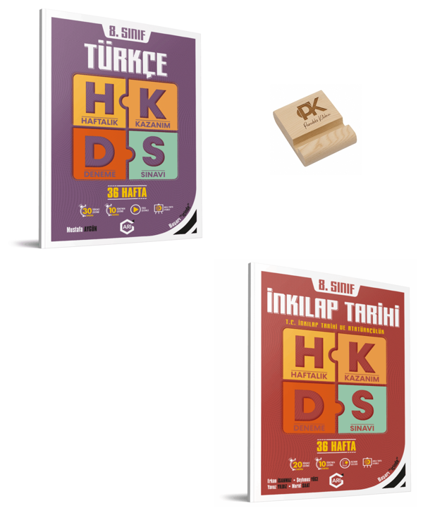 Arı LGS 8. Sınıf Türkçe ve İnkılap Kazanım Kavrama Denemeleri + Telefon Standı - Arı Yayıncılık - Image 1