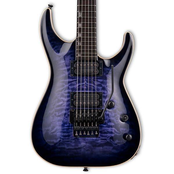 ESP EII Horizon Quilted Maple Reindeer Blue Elektro Gitar - Image 1