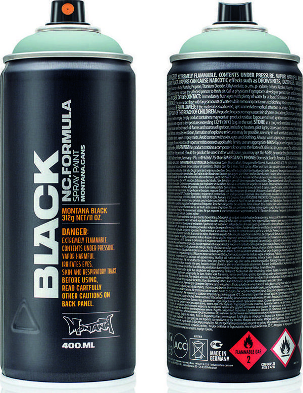Montana Black Sprey Boya 400ml Dove BLK5125 - Image 1
