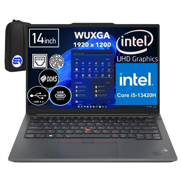 Lenovo Thinkpad E14 Gen 5 21JK00KTTXEP1 I5-13420H 24GB Ram 512GB SSD UHD Graphics 14" Wuxga + Elektropasaj Çanta - Image 1
