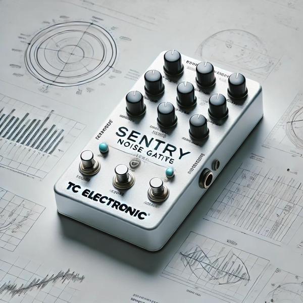 TC Electronic SENTRY NOISE GATE Multiband Noise-Gating Pedal - Image 1
