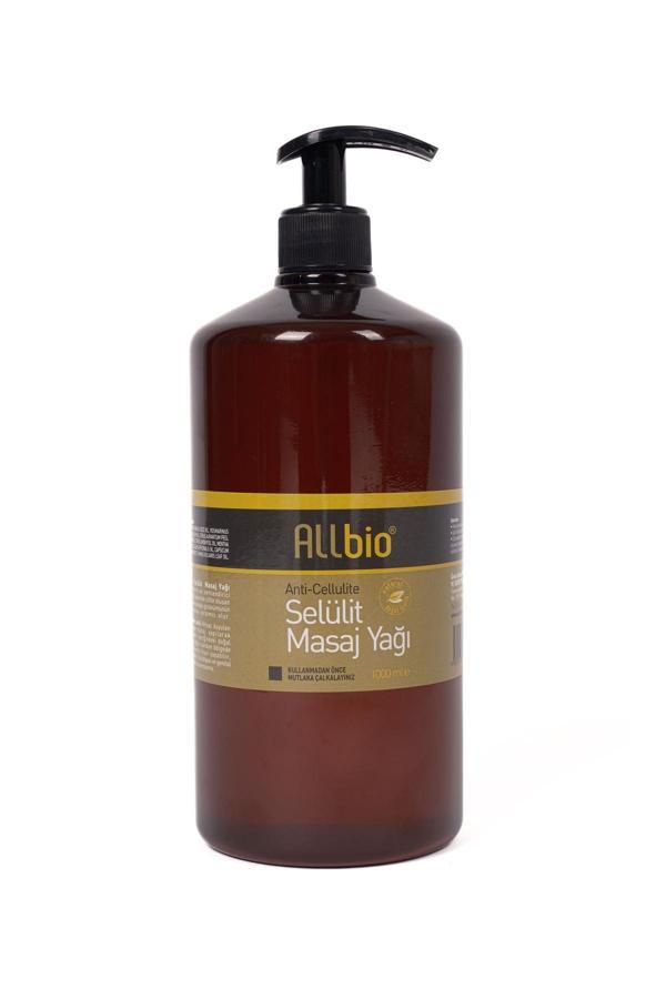 Allbio Selülit Masaj Yağı 1 Lt - Image 1