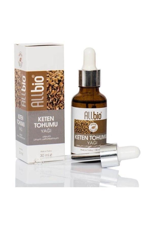 Allbio Keten Tohumu Yağı (30 Ml) - Image 1