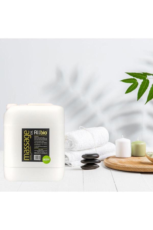 Allbio Masaj Yağı Melissa 5 Lt - Image 1